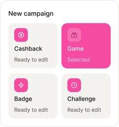 Example list of campaign types to start from